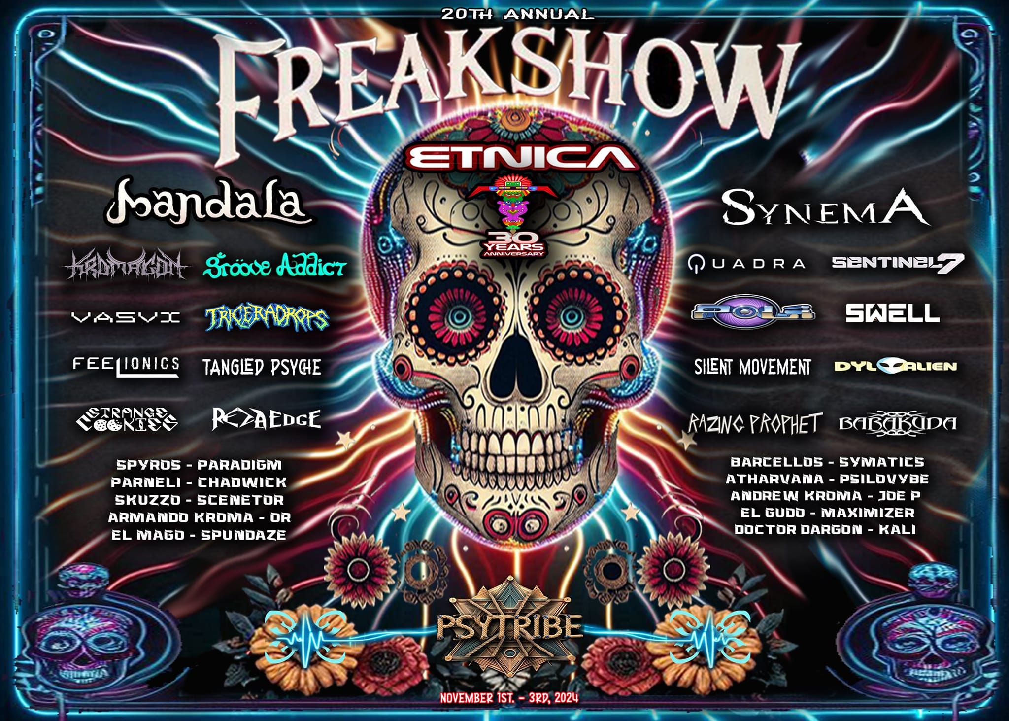 Freakshow Festival Flyer
