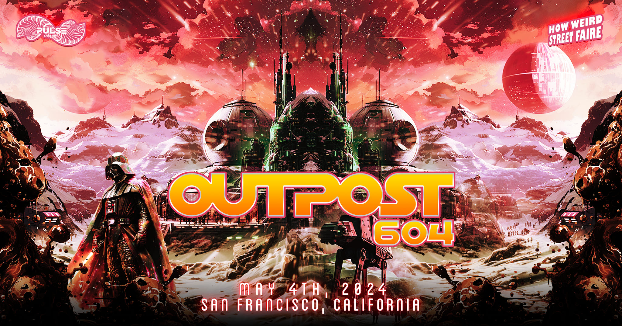 Outpost 604 @ How Weird Street Faire Flyer