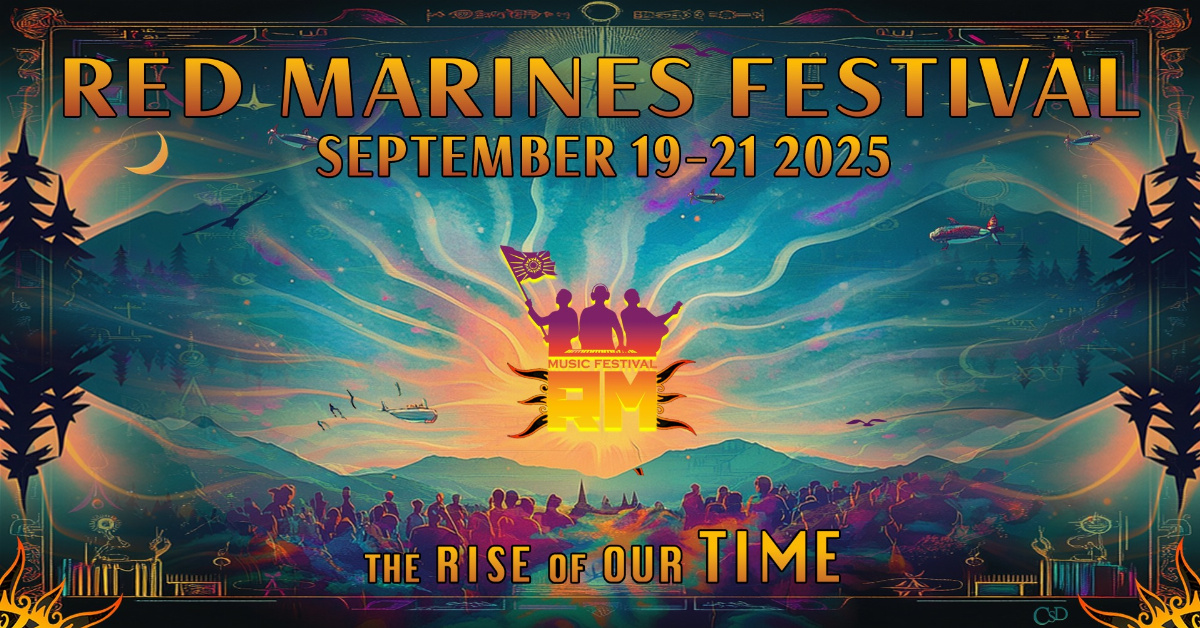 Red Marines Music Festival Flyer