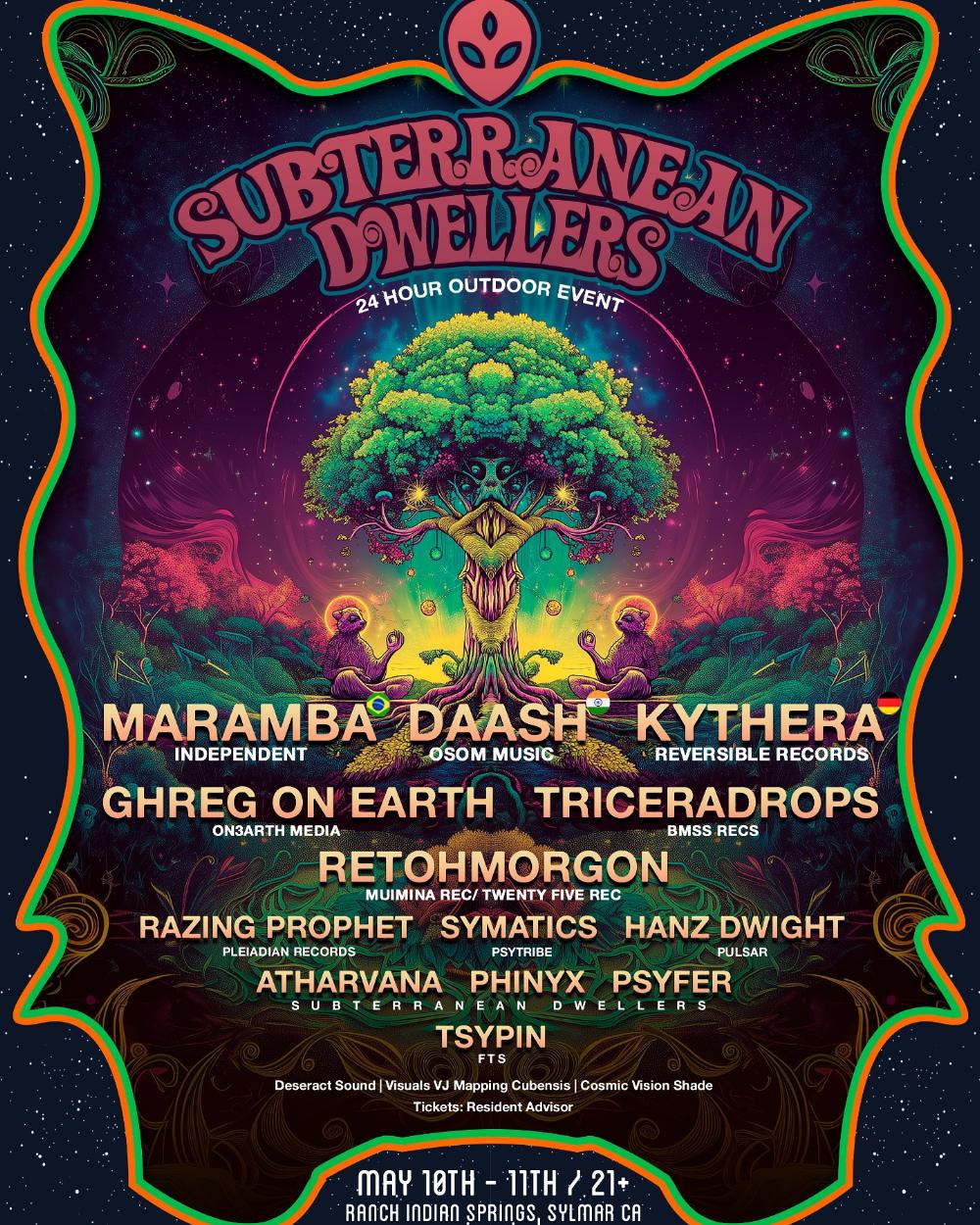 Subterranean Perception Flyer